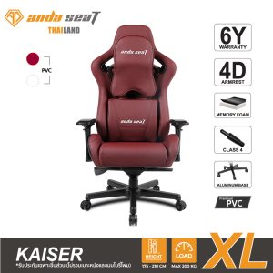 Gaming Chair anda seat kaiser series ergonomic เก้าอี้เพื่อสุขภาพ ยี่ห้อไหนดี