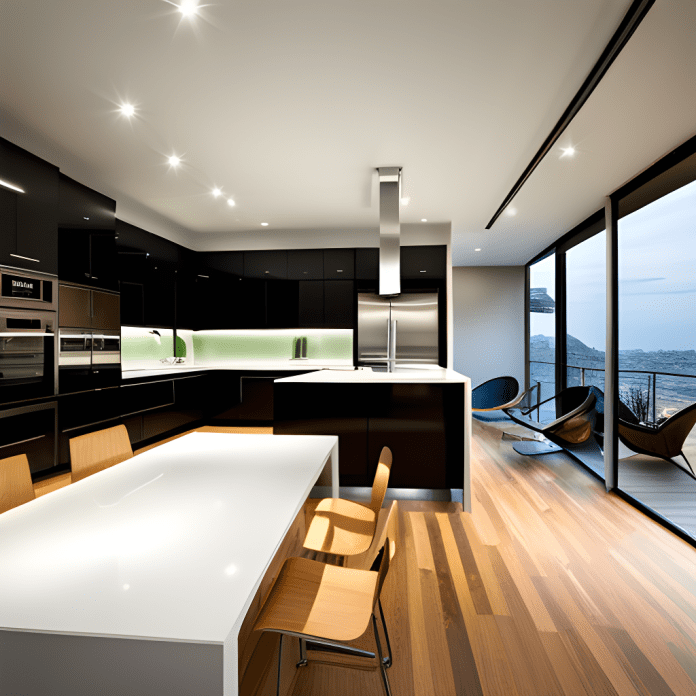 ห้องครัว modern minimal kitchenroom
